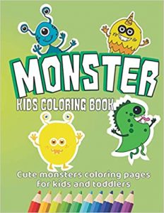 Monster Coloring book for kids